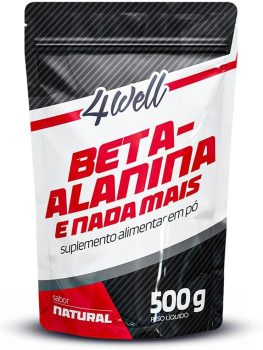 Beta Alanina 4well 500g Sabor Natural