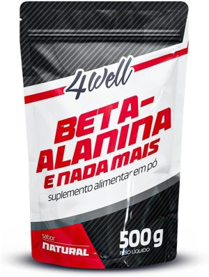 Beta Alanina 4well 500g Sabor Natural