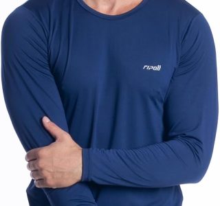 Kit 5 Camiseta Camisa Térmica Masculina Proteção Solar Uv 50+ Manga Longa Dry Fit