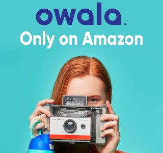 Garrafa térmica Owala FreeSip, com canudo, 1,18 L, Foggy Tide