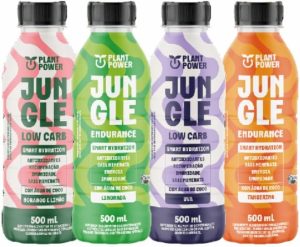 Kit 4 Bebida Isotônica Jungle: Uva, Morango, Limão, Tangerina