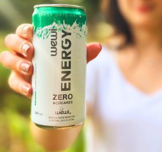 Wewi Energy Zero 269 Ml Pacote Com 6 Unidades