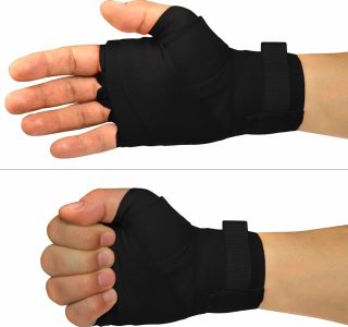 Bandagem Elástica Muvin 3 Metros Com Fechamento em Fecho de Contato e Alça Para Polegar – Atadura de Proteção Para Mãos e Punhos – Faixa de Boxe – Muay Thai – MMA – Artes Marciais – Treino – Unissex