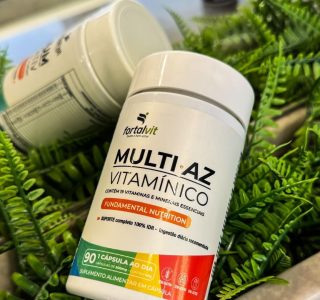 Multi.AZ Fundamental Nutrition – Longa Duração: 3 Meses de Uso, 19 Vitaminas e Minerais Essenciais, Multivitamínico 90 Cápsulas – Polivitaminico Completo, Fortalvit