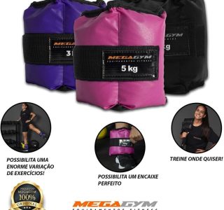 1 Unidade Peso Academia Caneleira Profissional 6kg Tornozeleira Musculação Para Treino