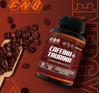 CAFEINA + TAURINA 500MG 60CPS FLORA NATIVA