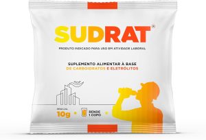 Repositor Isotonico Em Pó Sudrat De 10g Cada Sabores 200un Carboidrato Eletrolitico SABOR LIMÃO