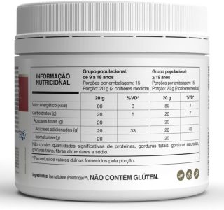 Kit 2 Palatinose Vegano Vitafor 300g Neutro