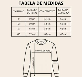 Moletom Masculino Gola Careca Básico Confortável