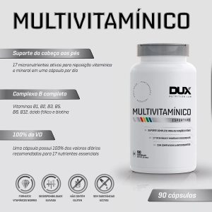 Multivitamínico com 90 Cápsulas Soft Gel-Dux Human Health-Dux Nutrition