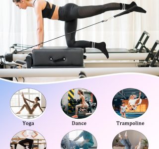 yeuG Meias antiderrapantes de pilates com aderência para mulheres, meias de aderência para ioga, balé, treino descalço, antiderrapante, meias atléticas