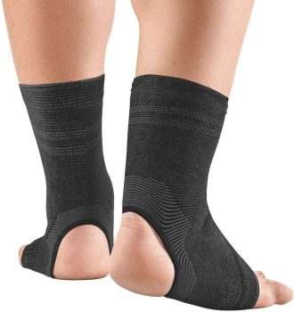 TORNOZELEIRA ELÁSTICA BAMBOO PRETO HIDROLIGHT