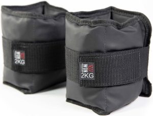 Par Caneleira de Peso 2 Kg Tornozeleira de Peso, Glúteos, Treino em Casa, Treino para Pernas, Academia, Fitness, CrossFit, Musculação, Funcional