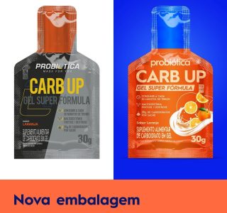 Probiótica Carb Up Energy Gel (300G) Caixa 10 Unidades – Sabor Laranja