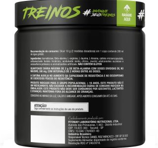 FTW Pré-Treino Diabo Verde em Pó com Cafeína, Aminoácidos Beta‑Alanina e Arginina para Treinos e Atividades Físicas – Pote 150 g (Sabor: Black Ice)
