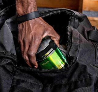 Suplemento em pó Growth Supplements Creatina Pura em pote de 250g