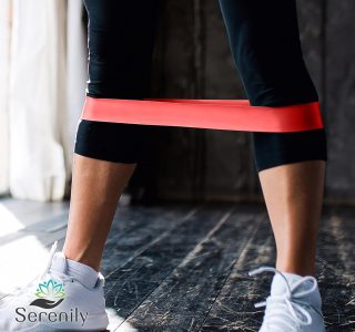 Kit 5 Faixas Elásticas Elásticos Alongamento Pilates Yoga Exercícios Condicionamento Físico Yoga Saúde Relaxamento Academia Músculos Personal Trainer Thera Band Fitness Mini Bands