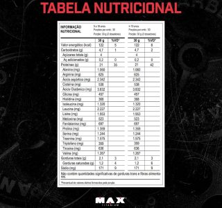 Max Titanium 100% Whey – 900G Baunilha –