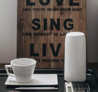 Garrafa Térmica Firenze Mini 250ml Branco Invicta