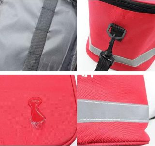 Bolsa de primeiros socorros, organizador de kits de emergência, alça ajustável, bolsa de armazenamento de suprimentos de emergência, de