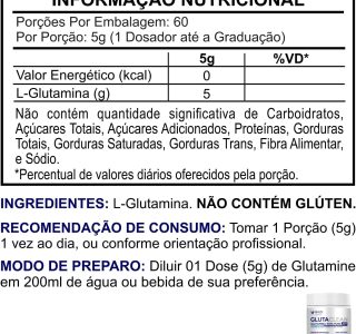 Glutamina Glutaclean 100% Pura 300g – Health Clean