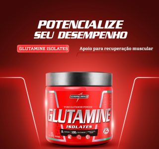 Glutamine 150g – L-glutamina Isolada 100% Sem Sabor – Integralmédica