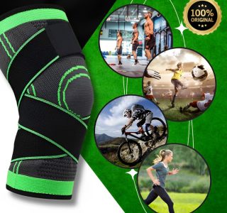 Joelheira De Compressão Ortopédica Para Articulação Alivia Dores Prevenção e Recuperação Esportiva Corrida Futebol Basquete Crossfit Academia Musculação Volêi Futsal Premium