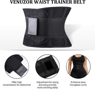Cinto Modelador de Cintura para Mulheres, Tonificação, Perda de Peso, Treino, Fitness, Suporte para as Costas