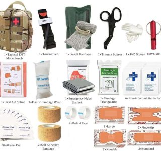 Kit de primeiros socorros de sobrevivência EDC suprimentos médicos Molle IFAK bolsa acampamento caça caminhada trauma de emergência kits EMT