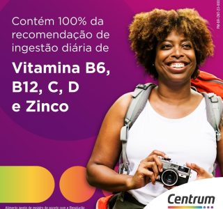 Centrum Mulher, Multivitamínico Adulto, Suplemento Vitamínico com Vitamina B12, Vitamina D, Ferro e Zinco, 30 Comprimidos