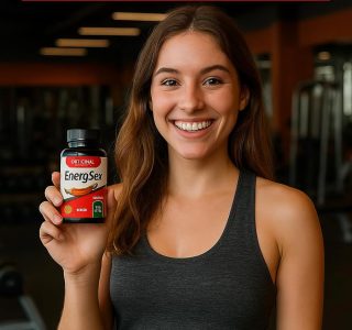 EnergSex Suplemento Energético Natural, 500mg, 60 Cápsulas, Origem 100% Natural, Com Maca Peruana e Saponinas