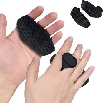 MHSHOP Luva Academia Feminina e Masculina – Grip Crossfit, Luva de Musculação com Protetor Palmar, Antiderrapante, Ideal para Treino, Academia, Crossfit e Exercícios Luvas de Borracha Com Estojo