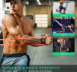 VXN Kit 3 Super Band Elástico Borracha Crossfit Extra Forte