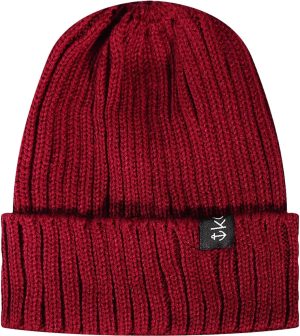 Touca de Lã Gorro de Frio Inverno Outono Modelo Americano Proteção Orelhas Quentinho Camada Dupla Costura Reforçada Vento Gelo Kouk Authentic