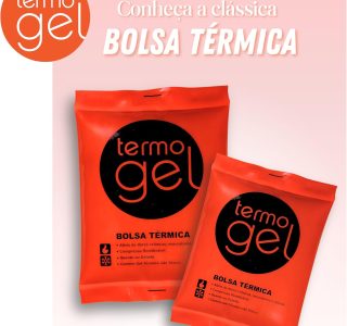 Bolsa Térmica, Termogel, Grande, Laranja
