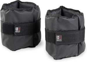 Caneleira de Peso 4 Kg Tornozeleira, Caneleira de Peso, Glúteos , Treino em Casa, Treino para Pernas, Academia,Fitness, CrossFit, Musculação,