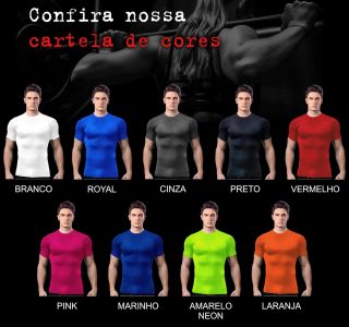 Camisa Térmica Proteção Solar UV Extreme Thermo Manga Curta Compressão Esportes Academia Piscina Praia