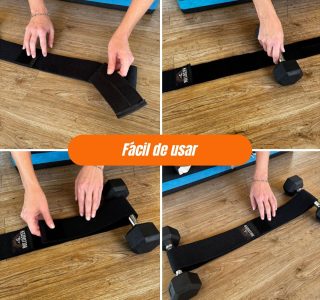 Cinto Faixa Treino Elevação Pélvica Glúteos e Pernas Peso Ajustável