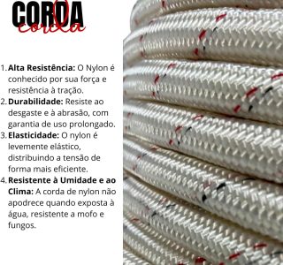 30 Metros Corda Para Salvamentos Segurança Alpinismo