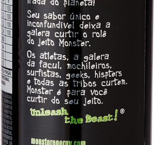 Pack de Monster Energy 473ml – Unidade 6 unidades