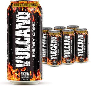 Energético Vulcano Energy Drink – Six pack com 6 latas de 473ml