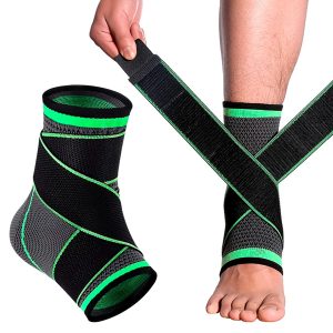 Tornozeleira Ortopédica de Compressão Ajustável – Suporte para o seu Treino e o Dia a Dia!