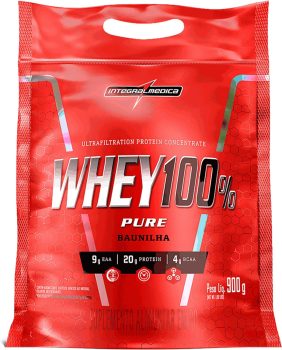 Integralmedica Whey 100% Pure 900G – Baunilha