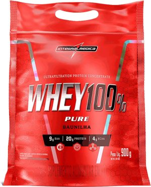 Integralmedica Whey 100% Pure 900G – Baunilha