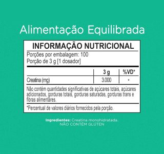 Creatine Creapure (300g) – Único, Nutrify