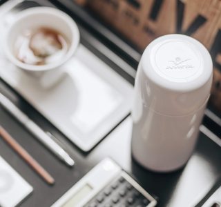 Garrafa Térmica Firenze Mini 250ml Branco Invicta