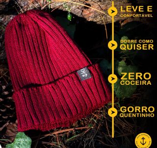 Touca de Lã Gorro de Frio Inverno Outono Modelo Americano Proteção Orelhas Quentinho Camada Dupla Costura Reforçada Vento Gelo Kouk Authentic