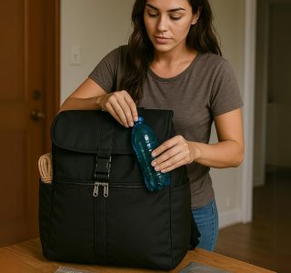 Mochila de Emergência JW, Única com Kit Completo Oficial JW com 53 Itens, Mochila Artesanal Premium, Capacidade 25 litros