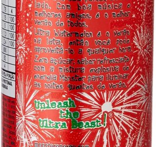 Pack de MONSTER ULTRA WATERMELON LT 473ML 6 unidades