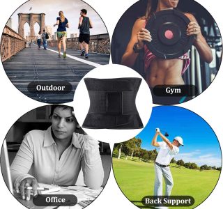 Cinto Modelador de Cintura para Mulheres, Tonificação, Perda de Peso, Treino, Fitness, Suporte para as Costas